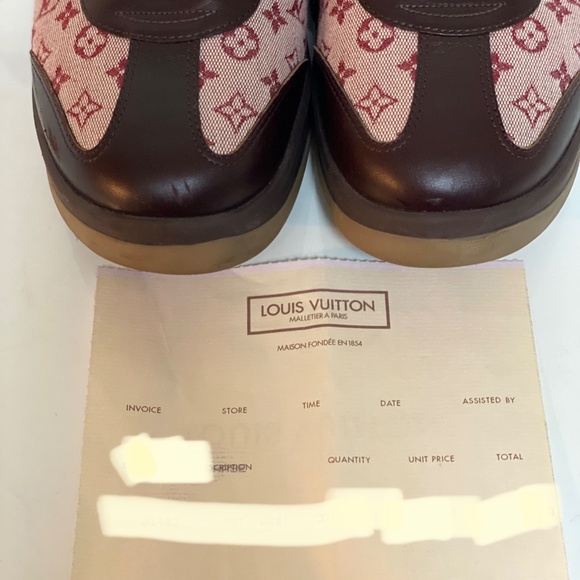 Authentic Louis Vuitton Monogram Sneakers Great Condition - Picture 6 of 11